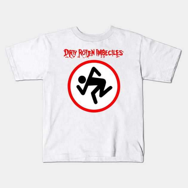 Dirty Rotten Imbeciles Kids T-Shirt by tukiem